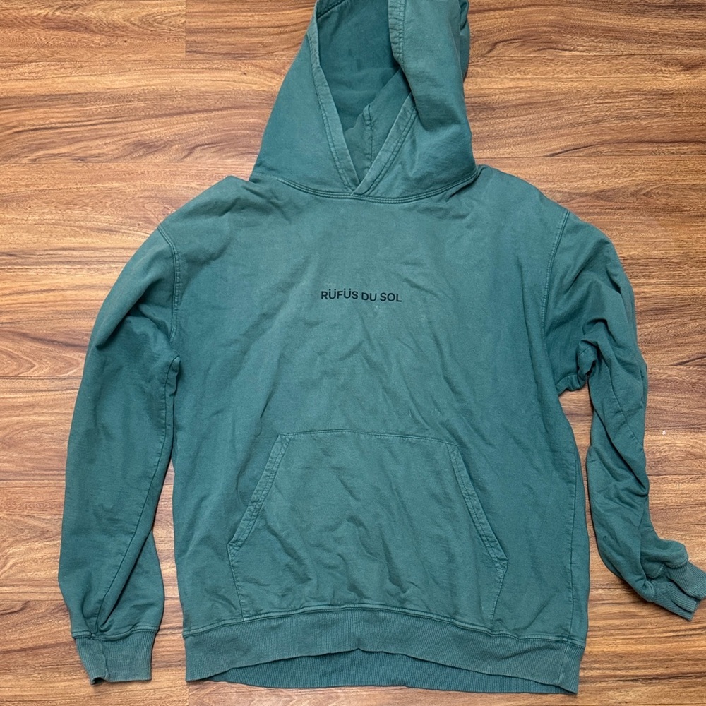 Men's Teal Hoodie Sweater